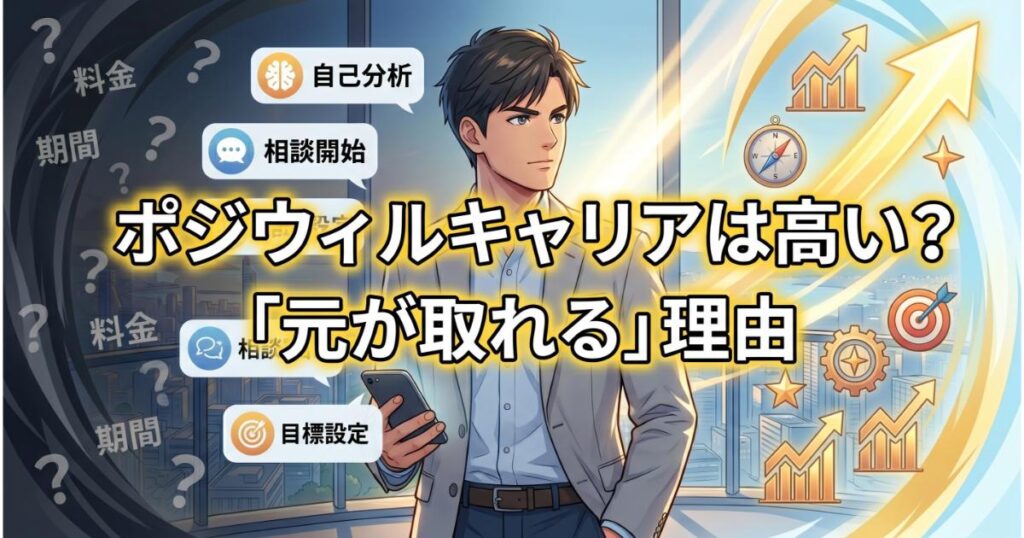 ポジウィルキャリアは高い？料金の仕組みと「元が取れる」決定的な理由