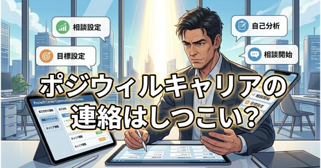 ポジウィルキャリアの連絡はしつこい？電話や勧誘の実態と賢く活用する秘策