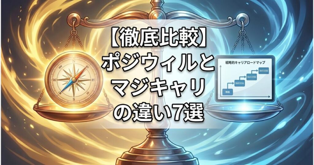 【徹底比較】ポジウィルキャリアとマジキャリの違い7選！あなたに合うのはどっち？